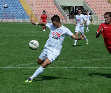 FC Bihor şi Luceafărul se întâlnesc luni, în premieră, în derby-ul judeţului Bihor la fotbal 